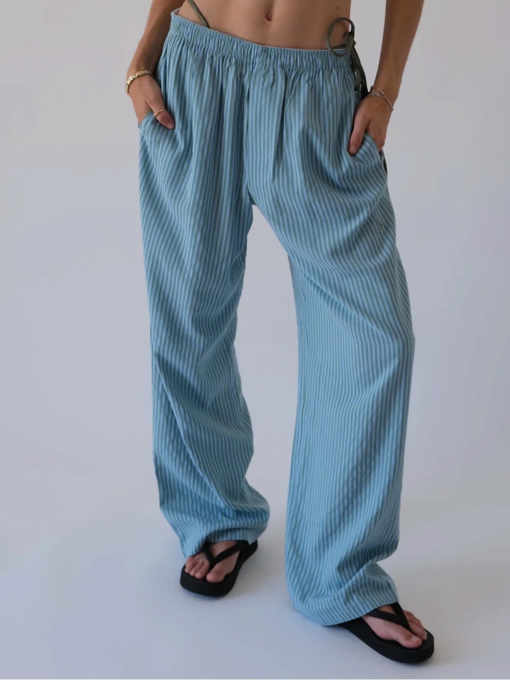 Saint Paradiso Boxer Pant - Ocean Stripe